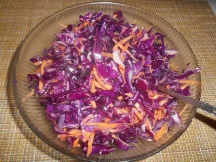 Салат с краснокочанной капустой рецепт с майонезом