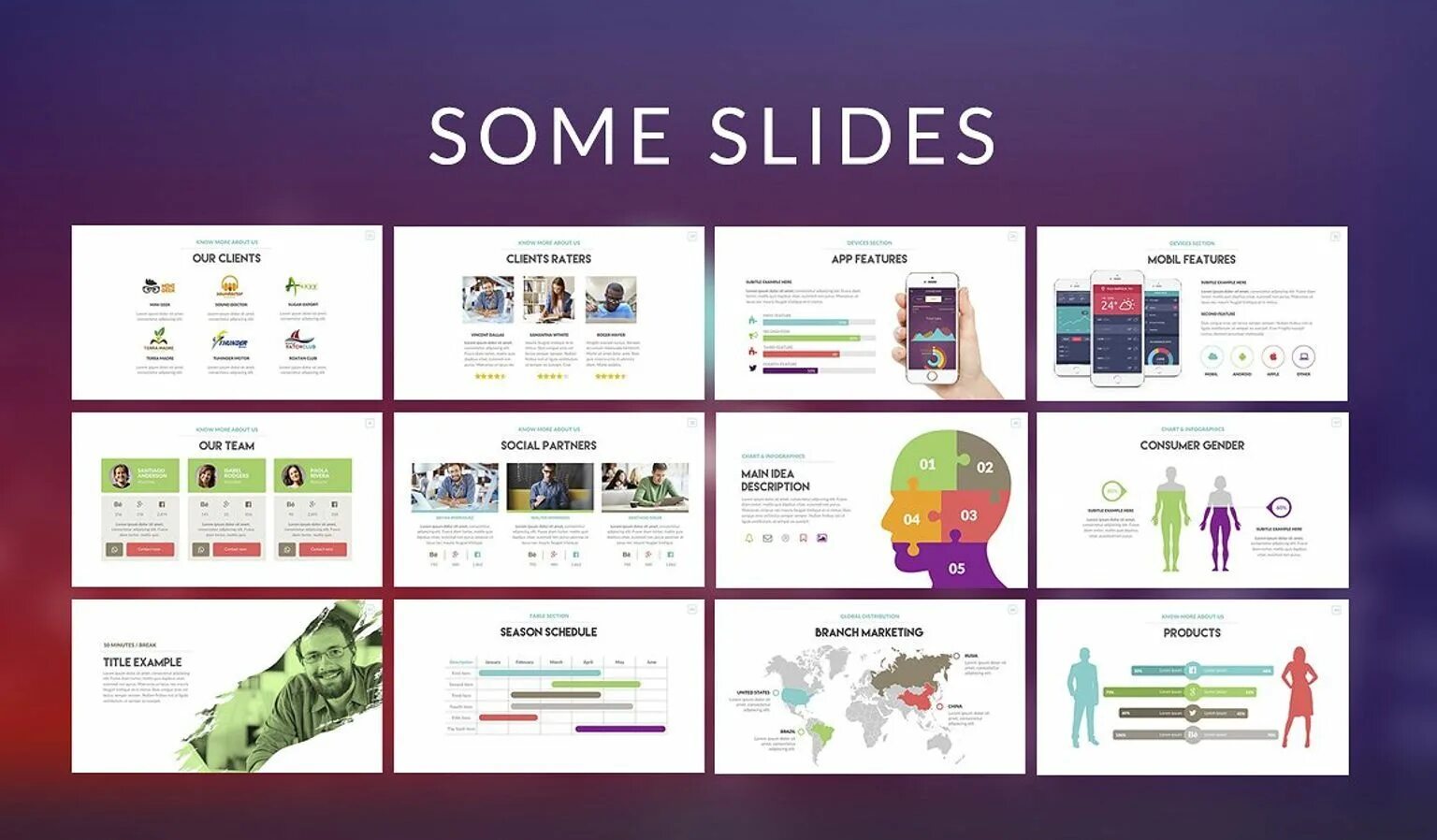 What are the slides. What are the slides