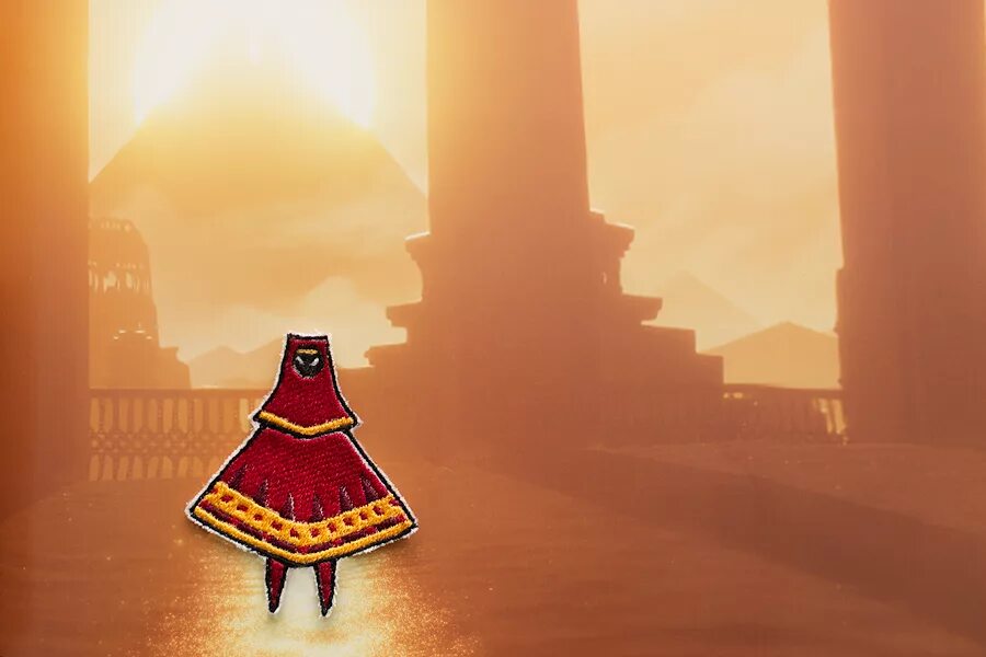 Journey post. Костюм из игры journey. journey скины. jennis journey игра. journey игра косплей.