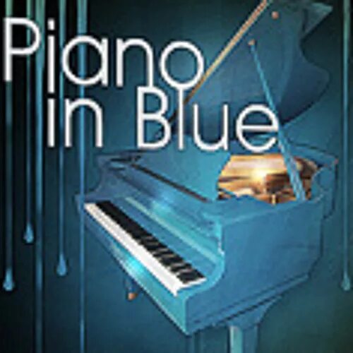 Рояль. Голубое фортепиано. Piano i blue. Bluebird-v2. 3b.