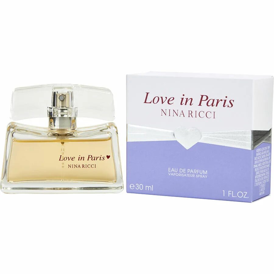 Nina Ricci Love in Paris 30ml. Nina Ricci Love in Paris EDP (Tester 50 мл). Nina Ricci Love in Paris жен парфюмерная вода 30мл. Лове парфюм