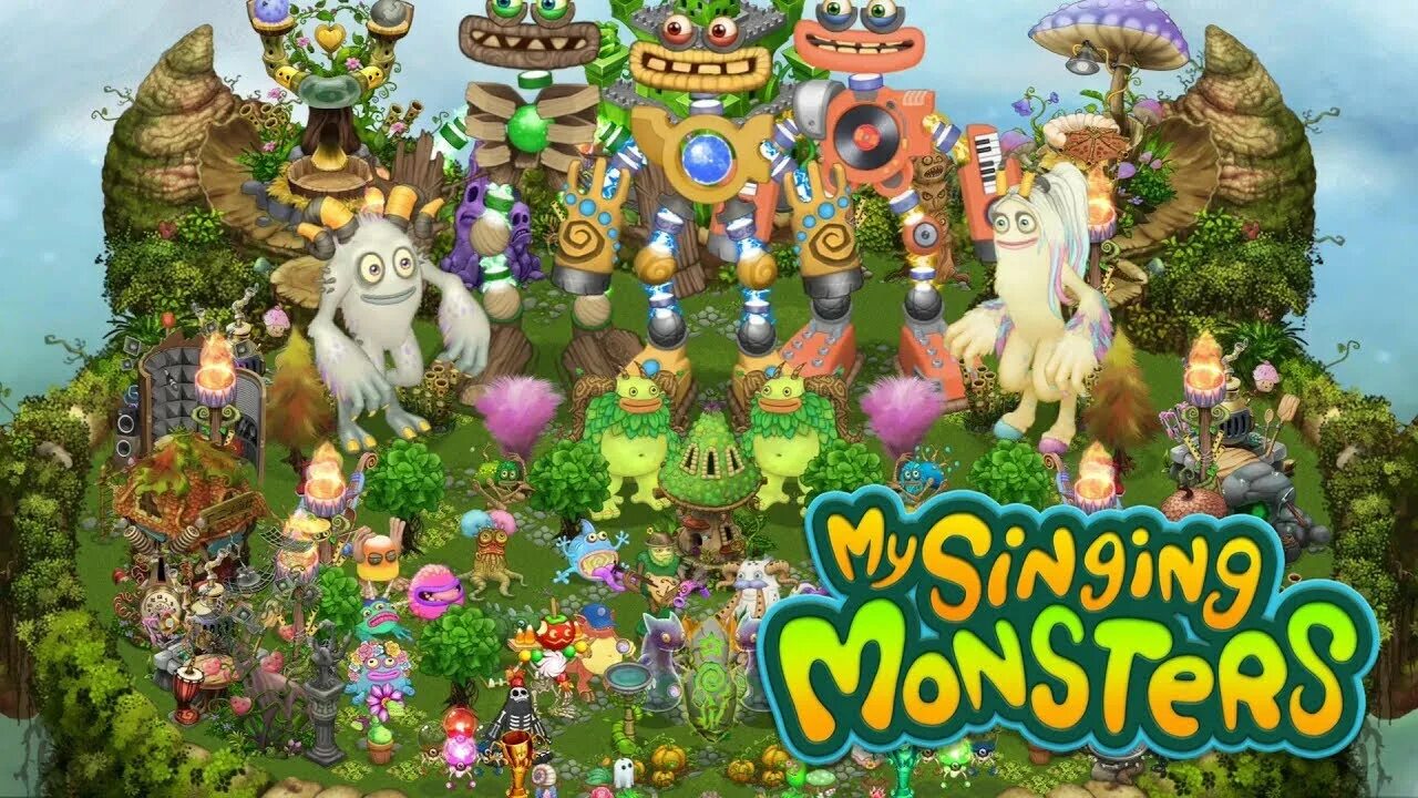 Май сингинг Монстер остров растений. Остров растений my singing Monsters. Монстры на острове растений в my singing Monsters. Май сингинг Монстер монстры острова растений. Все острова в my sing monsters