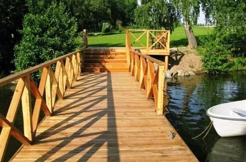 Рыбинское водохранилище. Понтон понтоны - причал урал. Перила на причале. Услуги причала. Выносной точечный причал “сокол”.
