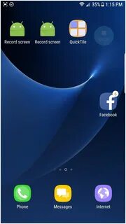 Запись экрана samsung