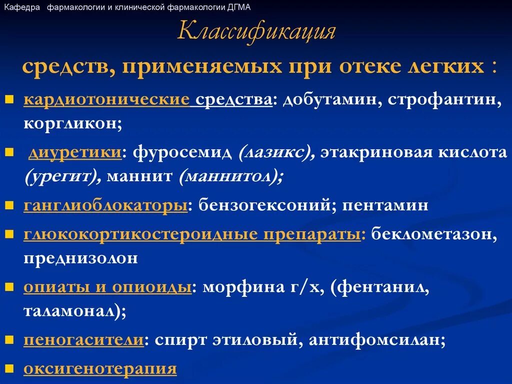 Средства при отек легких. Классификация средств применяемых при отеке легких. Классификация фармакологических препаратов. Клиническая фармакология классификация. Классификация препаратов фармакология.