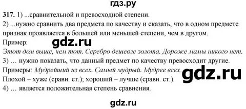Русский язык пятый класс упражнение 317