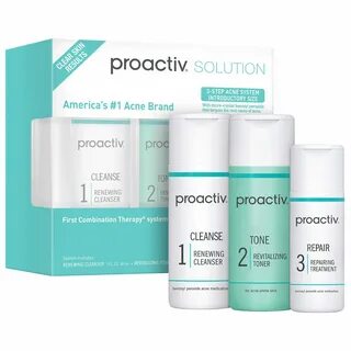 Proactive 3-Steps Acne Treatment.