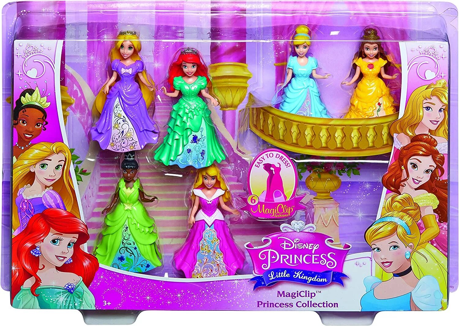 Принцессы диснея купить. Mattel принцессы Disney Magiclip. Disney куклы "принцессы - модницы". Мини кукла Дисней Magiclip. Мини кукла Disney Маттел.