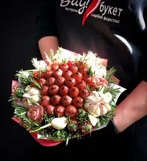 Съедобный букет для женщины своими