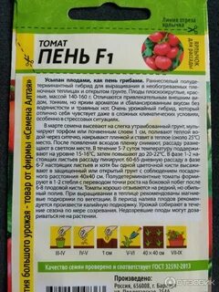 Томат пень характеристика и описание сорта фото