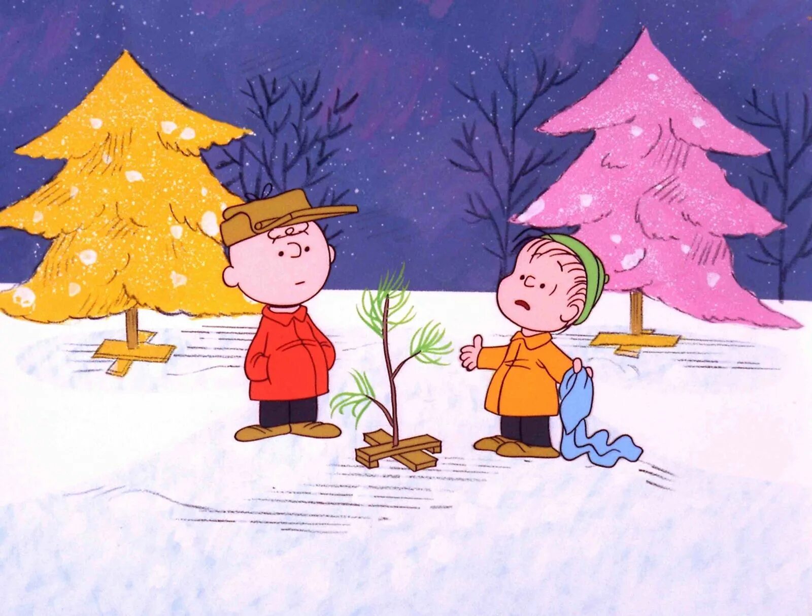 Charlie brown. Рождество Чарли Брауна. Рождество Чарли Брауна 1965. Чарли Браун новый год. Дерево Чарли Брауна.