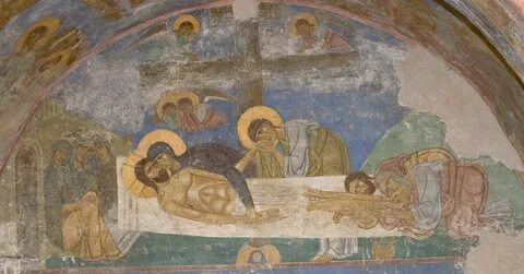 Фрески спасо преображенского мирожского монастыря