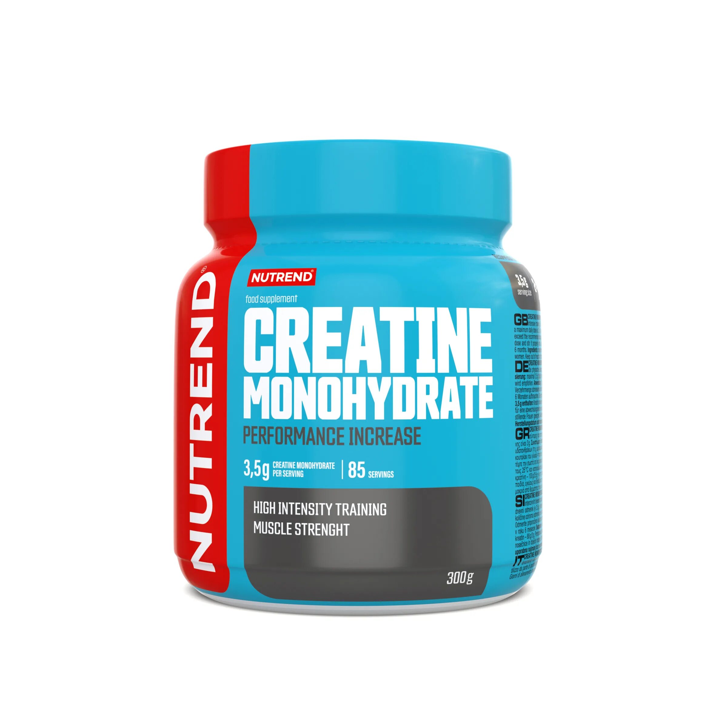 DLS Creatine Monohydrate (300 гр.). 5г креатина. Nutrend. Creatin OCN 300 grams 100 servings satilir.