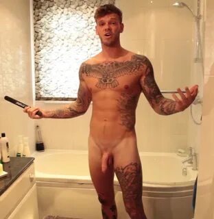 OMG, he's naked: Tattooed X Factor UK contestant Ellis Lacy - OMG.BLOG