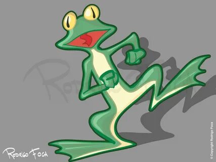 A frog dance