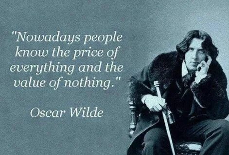But nowadays people