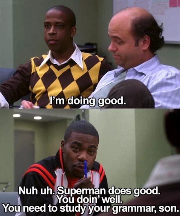 I really try to do my