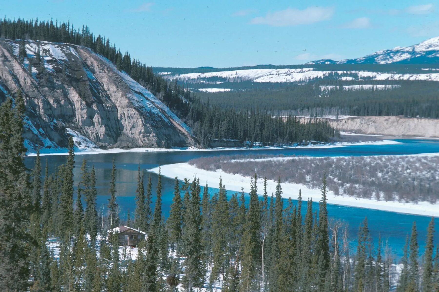 Река юкон в северной америке