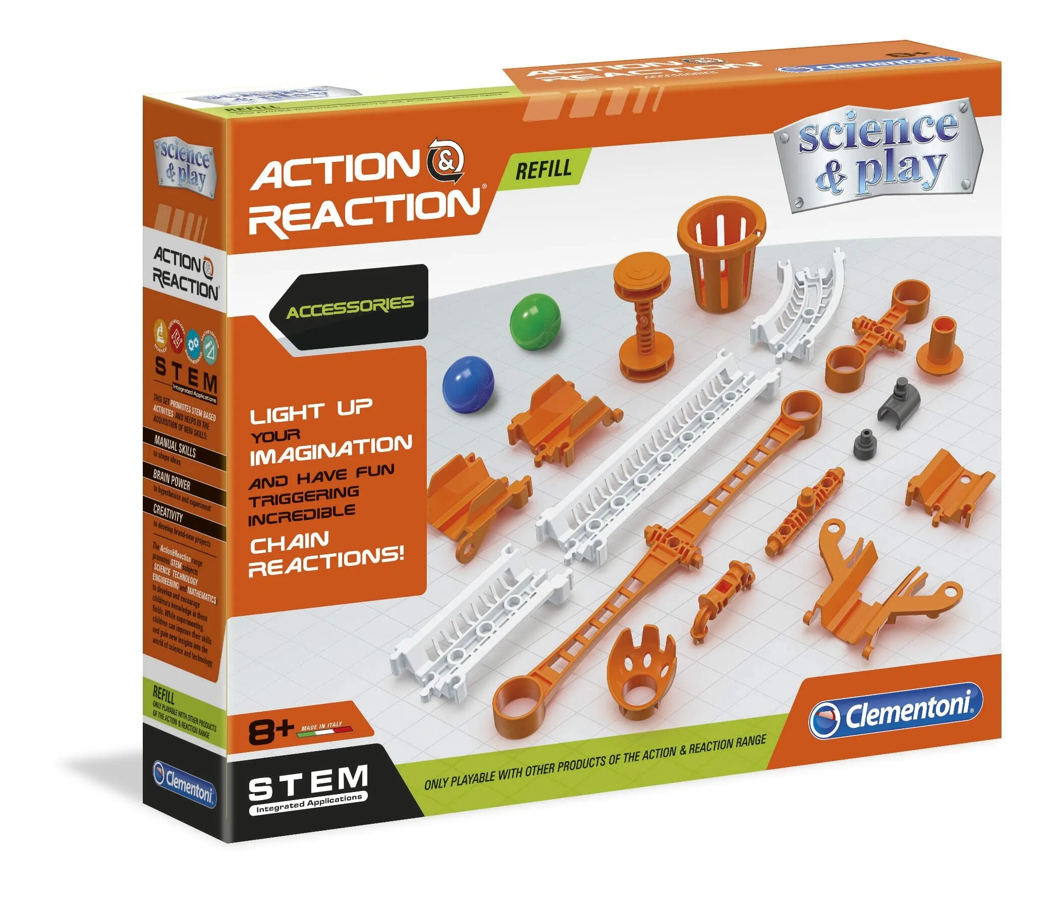 Action reaction. Clementoni action reaction. action reaction конструктор. clementoni action creation stem. action is reaction.