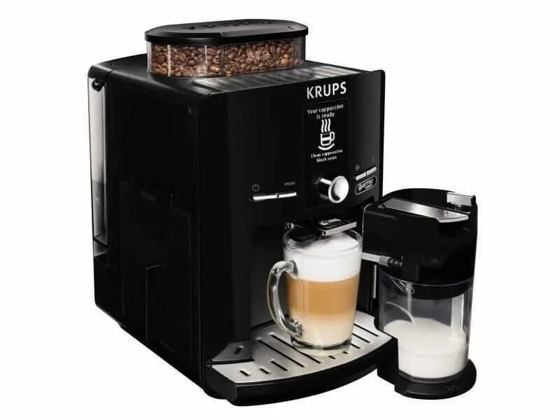 Настройка кофе кофемашина. Кофемашина Krups Lattespress ea829810. Krups ea82f810. Кофемашина Krups ea8298 Latt' Express. Кофемашина Krups ea82f810.