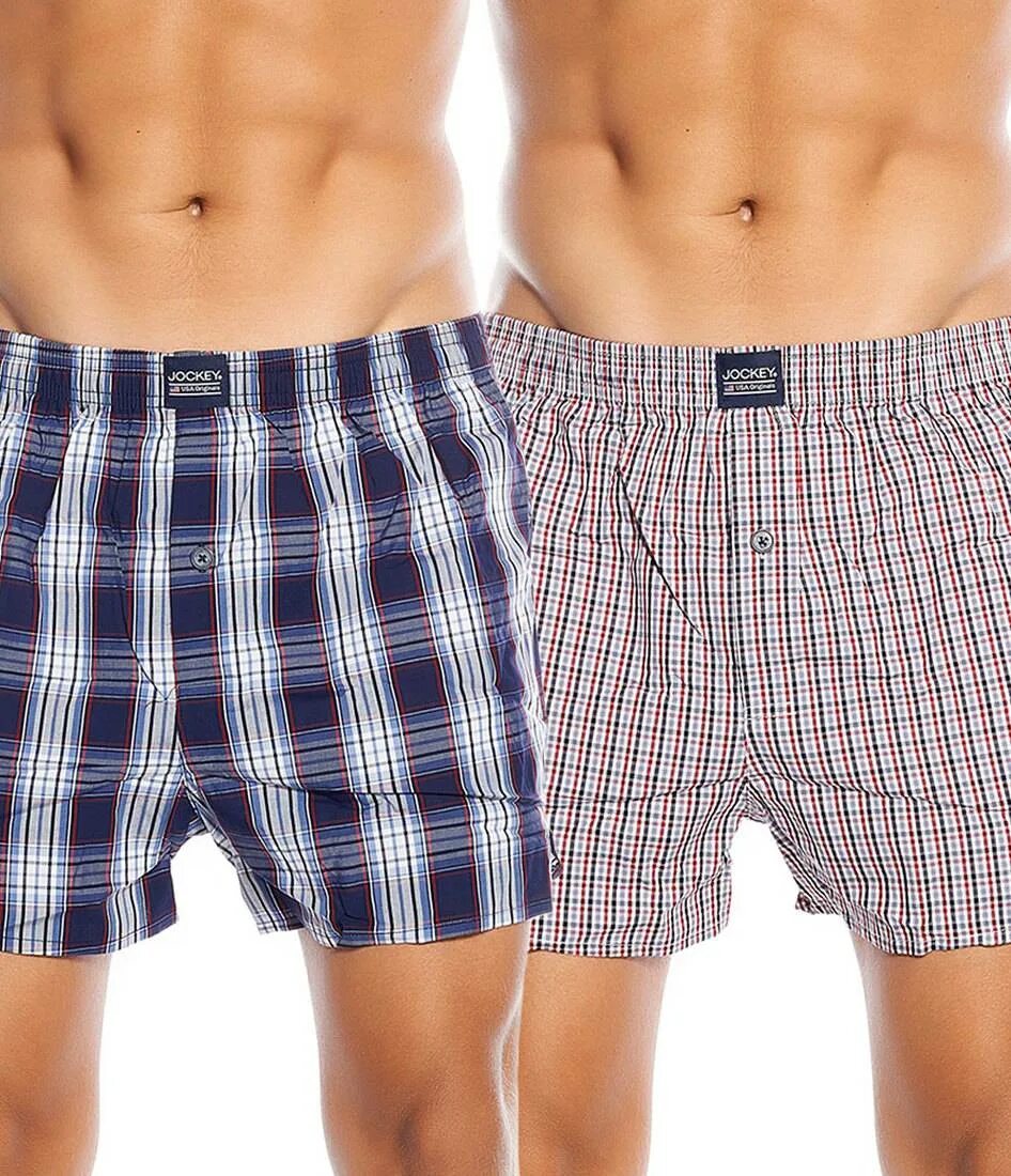 Мужские трусы семейные. 2 Pack - Boxer shorts бренд – Jockey. Jockey USA Original шорты. Набор мужских хлопковых трусов-шорт (2 шт.) Jockey 314300. Трусы жокей мужские.