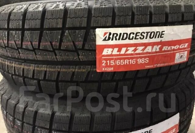 Bridgestone Бриджстоун s 98 Revo-GZ. 215/65r16 98s. Шина Bridgestone Blizzak Revo GZ 215/65 r16 98s. Шины р-16 близак.Рево-1..