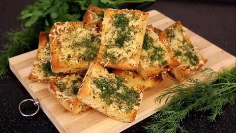 Гренки в духовке из белого хлеба рецепт