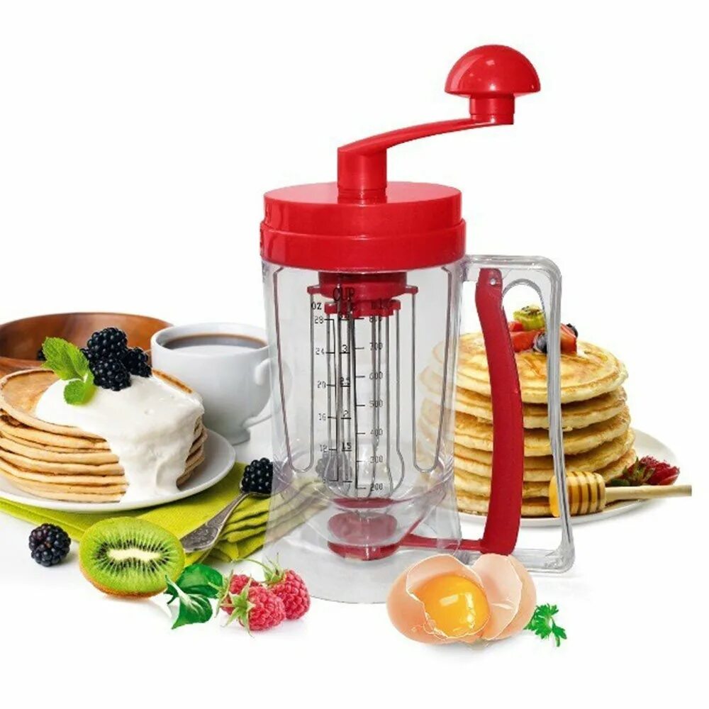 1 для приготовления домашней. Ручной миксер для теста с дозатором Pancake Machine. Аппарат для приготовления блинов Блиномат. Дозатор для теста c миксером Pancake Machine. Дозатор для панкейков.