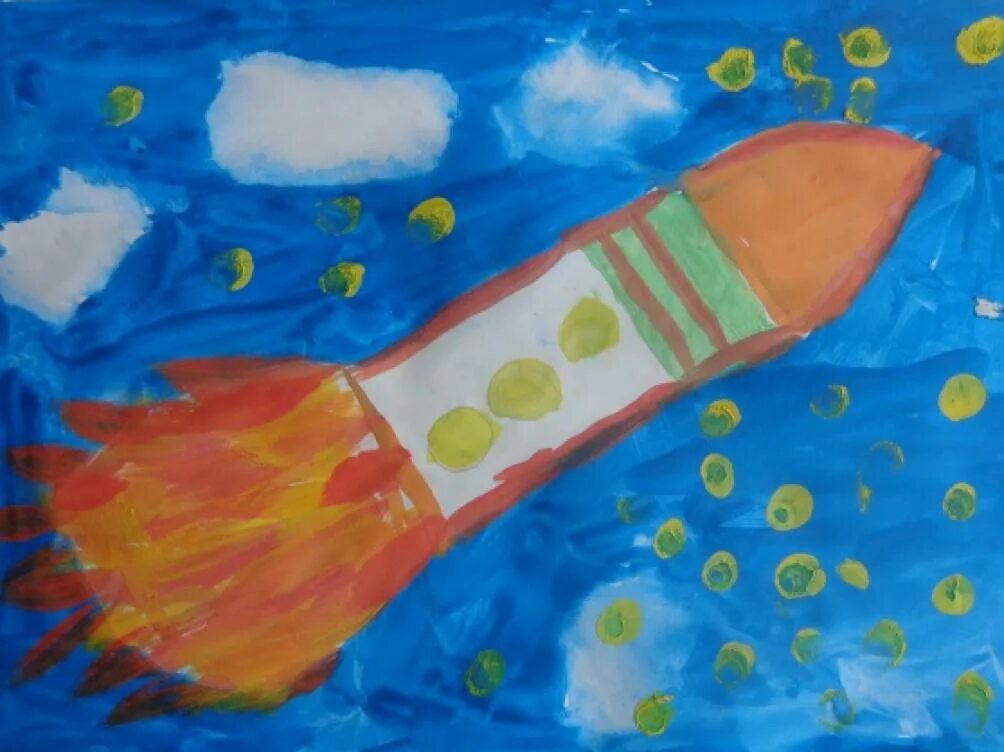 Рисование ракета в космосе Колдина старшая. Рисование в средней группе на тему космос. Рисование в средней группе на тему космонавтика. Космос рисование с детьми детский сад. Нод космос старшая