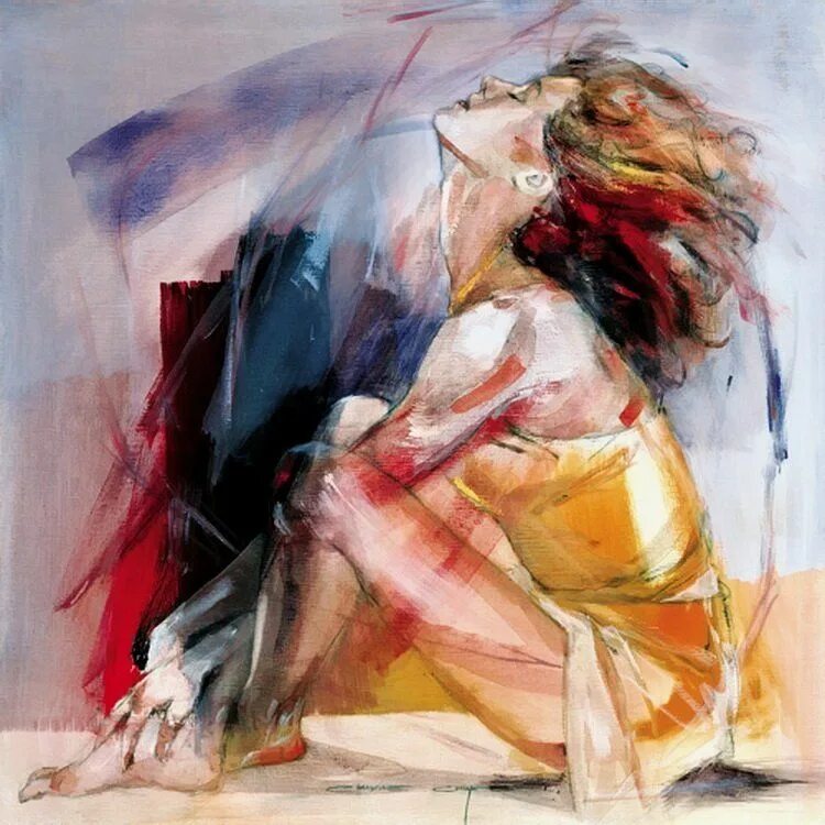 Картина он и она купить. Christine Comyn — Бельгийская художница. Современная живопись. Современные картины. Живопись современных художников.