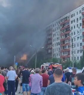 Пожар в волжском