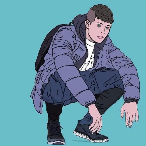 Yung s extras. Yung lean толстый. yung lean арты. yung lean постер. yung lean рисовка.