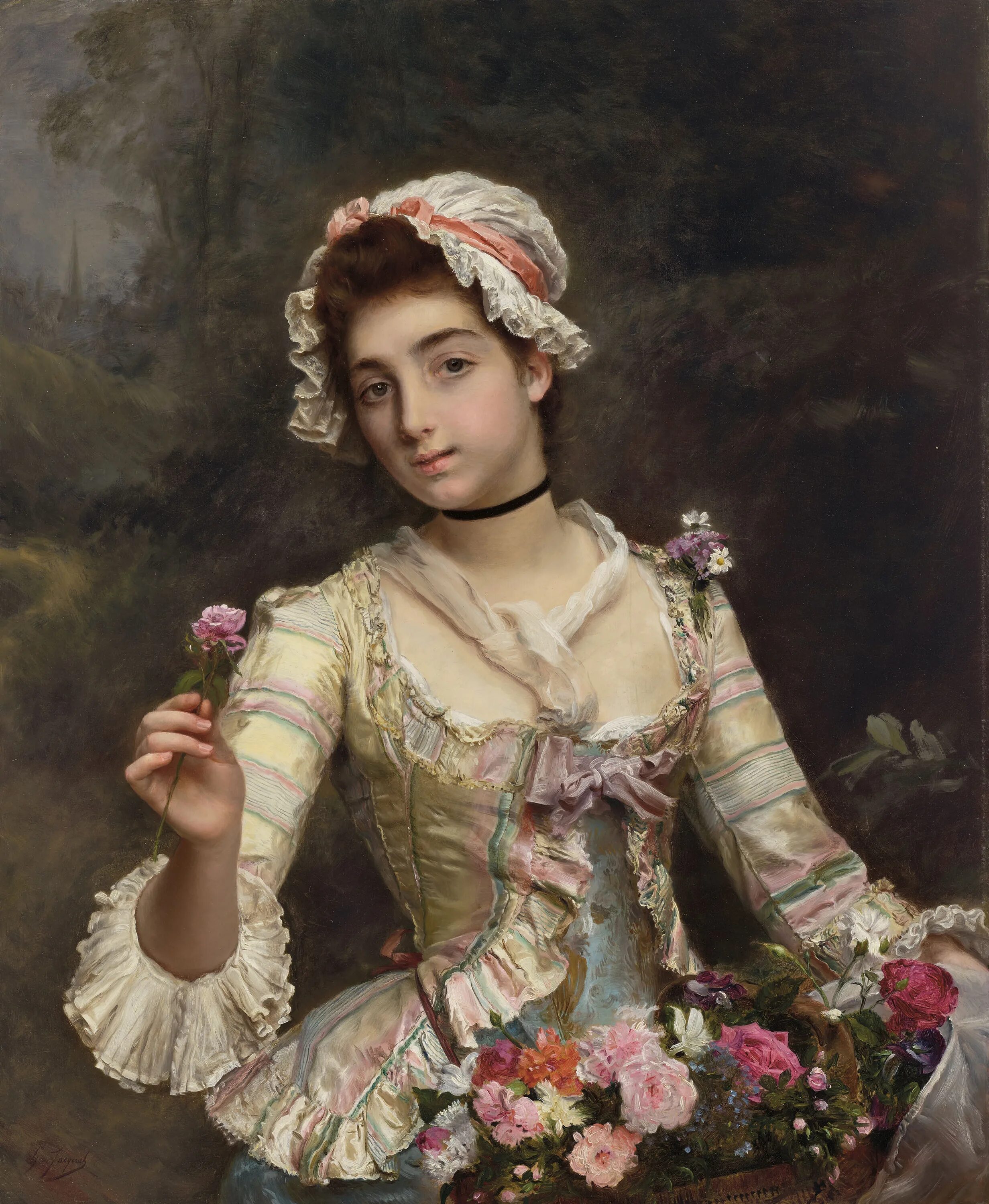 Gustave Jean Jacquet ( 1846-1909) художник. Французские тетки