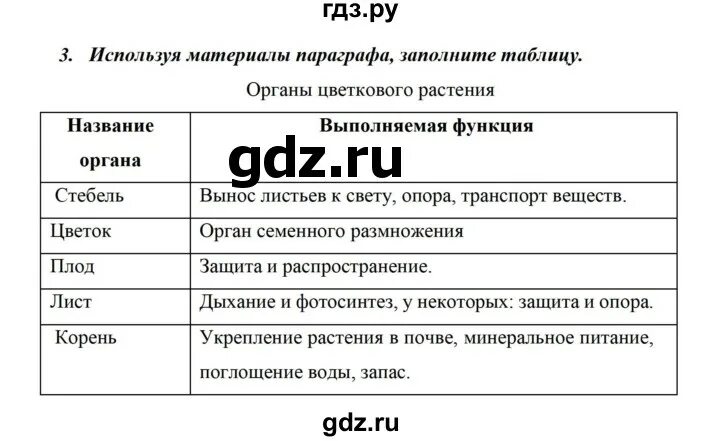 Биология 5 класс рабочая тетрадь стр 89