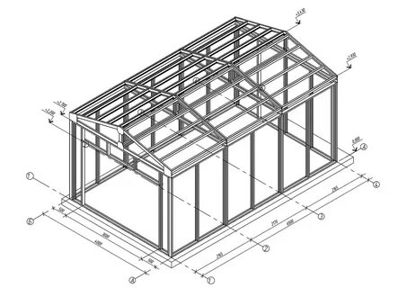 Проект гаража из металлопрофиля