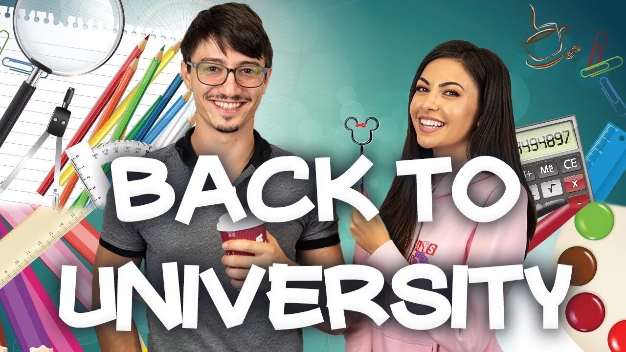 Sale фон вектор. Student back view. Студентка улыбается. To go to university. Back to university.