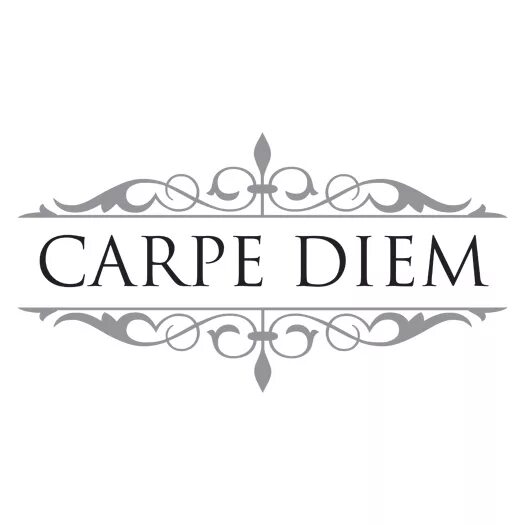 Карпе дием перевод на русский. Carpe Diem логотип. Carpe Diem перевод. Надпись Карпе Дием. Carpe Diem на латыни.