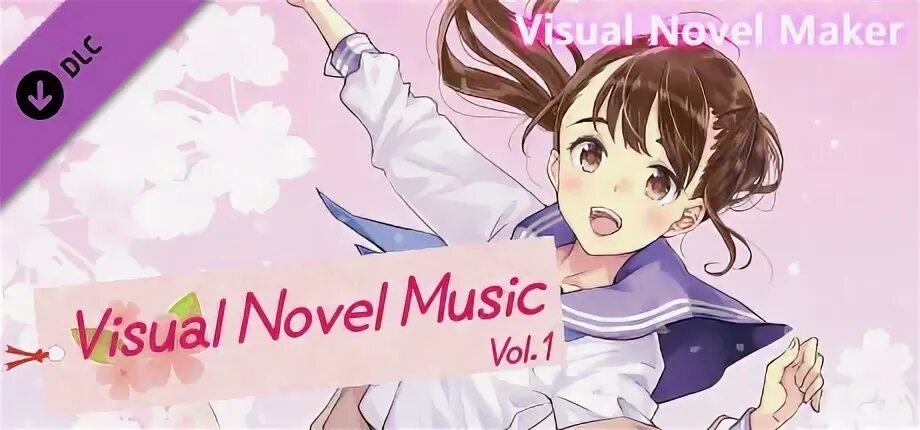 Visual maker. Visual novel maker. visual novel maker logo.