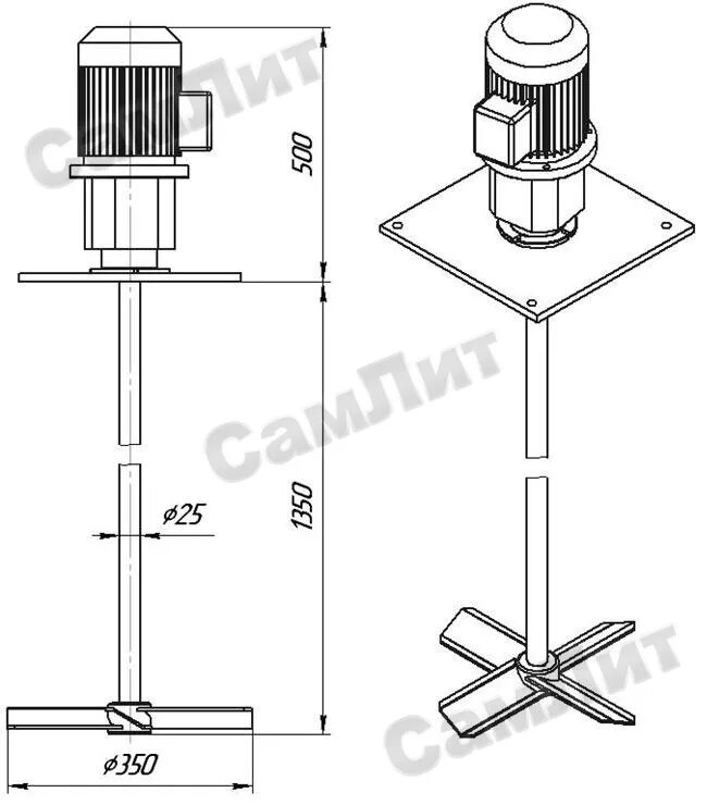 Мешалка в виде лодочного мотора. Мешалка боковая лопастная МБЛ-01. Мешалка лопастная мл-2/1-1000-45. Пропеллерная мешалка схема. Чертеж мешалка пропеллерная лопастная.