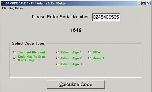 Программа разблокировки кодов. Vw beta code calculator v2.0. калькулятор кода для автомагнитол grundig. code calculator second edition build 157. volkswagen code radio generator программа.