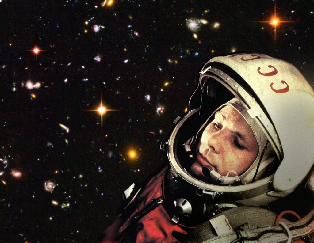 Полет человека в космос для детей. Полет Юрия Гагарина в космос.