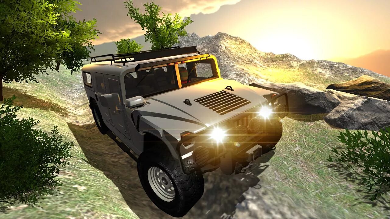 Оффроад гонки. Off Road на андроид. Игры про внедорожники с реалистичной физикой. Мобильная игра про машинку.