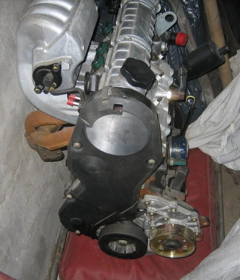 Мотор f3r Москвич. F3r272. Renault f3r