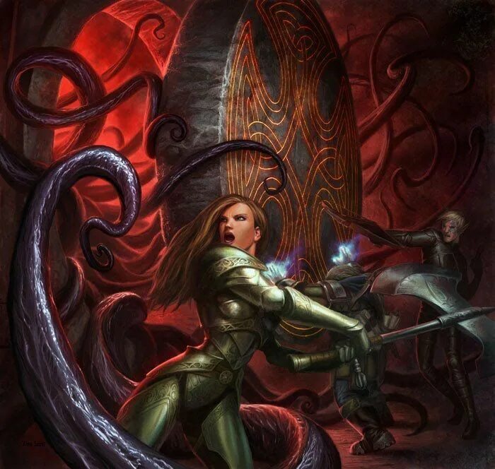 Tentacles scene