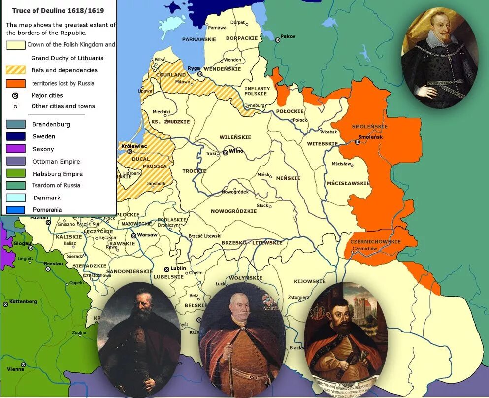 Событие подписание деулинского перемирия участники