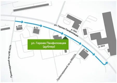 Карта ул героев