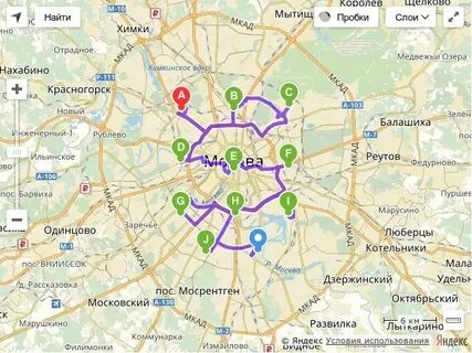 Сколько км от москвы красногорск московская область