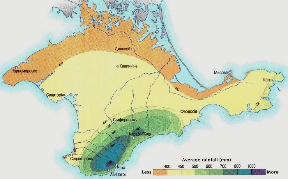 Солнечные дни в крыму. Климатическая карта Крымского полуострова. Осадки в Крыму карта. Климатическая карта Крыма осадки. Климатические пояса Крыма на карте.
