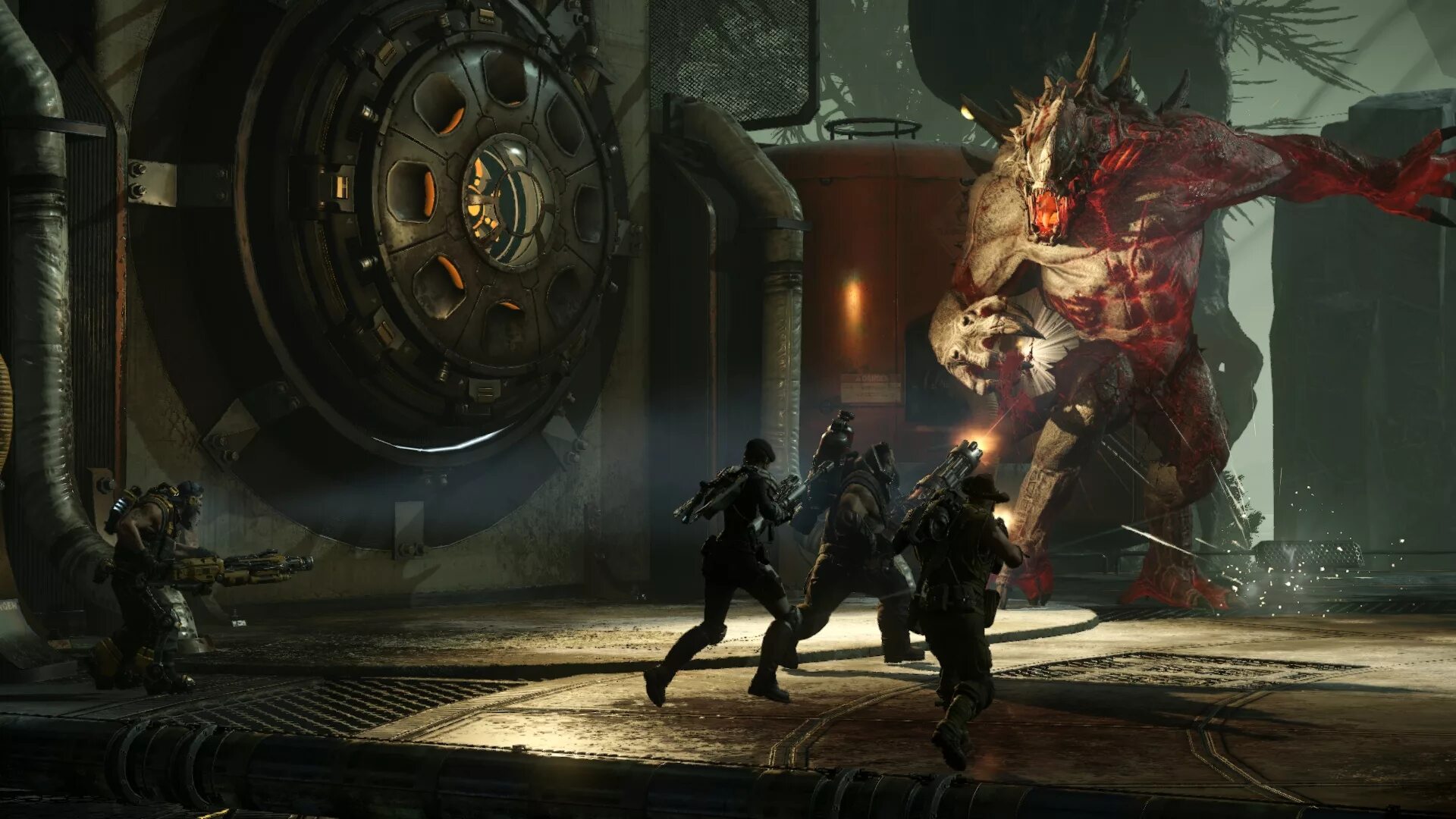 Как называется игра где ты сражаешься. Evolve (игра). монстры компьютерных игр. скриншоты из игр. топ игр на пк.