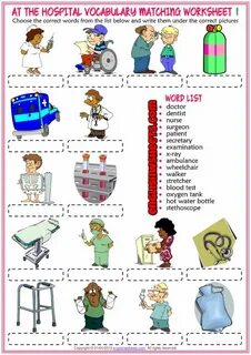Hospital words